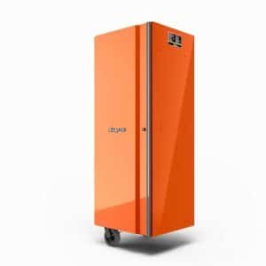 KRA1403PJK — 25" Four-Drawer Classic Series Locker (Electric Orange)