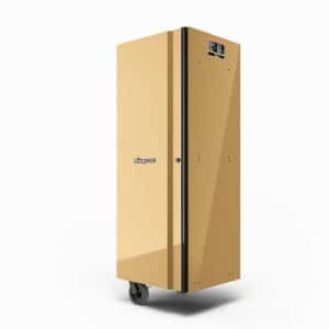 KRA1403PZS — 25" Four-Drawer Classic Series Locker (Combat Tan w/Black Trim)