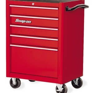 KRA2005FPBO — 26" Five-Drawer Single Bank Heritage Series Roll Cab (Red)