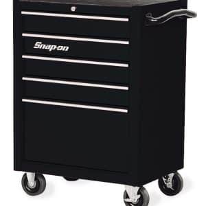 KRA2005FPC — 26" Five-Drawer Single Bank Heritage Series Roll Cab (Gloss Black)