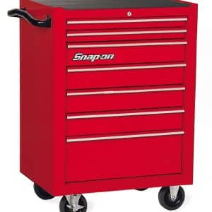 KRA2007FPBO — 26" Seven-Drawer Single Bank Heritage Series Roll Cab (Red)