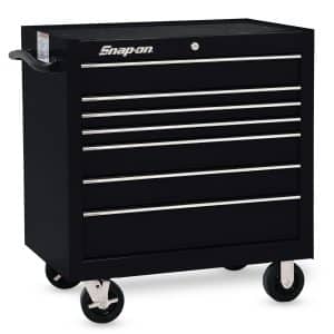 KRA2407PC — 36" Seven-Drawer Single Bank Classic Series Roll Cab (Gloss Black)
