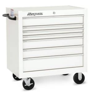 KRA2407PU — 36" Seven-Drawer Single Bank Classic Series Roll Cab (White)