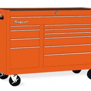 KRA2411PJK — 55" 11-Drawer Double-Bank Classic Series Roll Cab (Electric Orange)