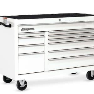 KRA2411PU — 55" 11-Drawer Double-Bank Classic Series Roll Cab (White)