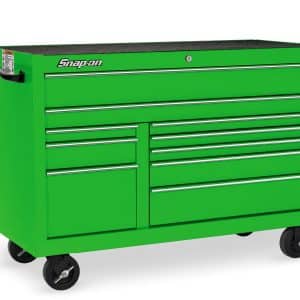 KRA2422PJJ — 55" 10-Drawer Double-Bank Classic Series Roll Cab (Extreme Green)