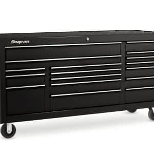 KRA2423PC — 73" 17-Drawer Triple-Bank Classic Series Roll Cab (Gloss Black)