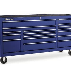 KRA2423PCM — 73" 17-Drawer Triple-Bank Classic Series Roll Cab (Royal Blue)