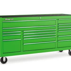 KRA2423PJJ — 73" 17-Drawer Triple-Bank Classic Series Roll Cab (Extreme Green)