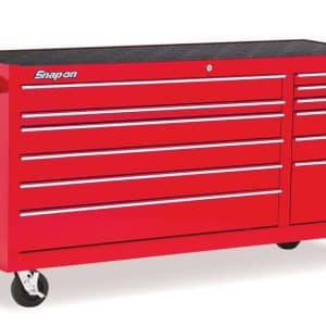 KRA2432PBO — 73" 12-Drawer Double-Bank Classic Series 96 Roll Cab (Red)