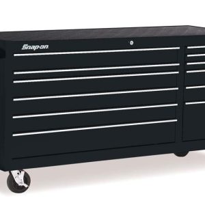 KRA2432PC — 73" 12-Drawer Double-Bank Classic Series 96 Roll Cab (Gloss Black)
