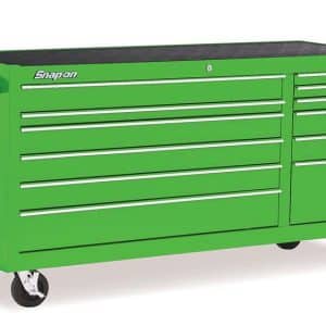 KRA2432PJJ — 73" 12-Drawer Double-Bank Classic Series 96 Roll Cab (Extreme Green)