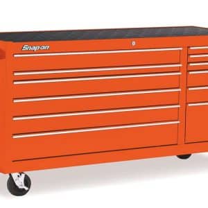 KRA2432PJK — 73" 12-Drawer Double-Bank Classic Series 96 Roll Cab (Electric Orange)