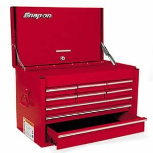 KRA4059FPBO — 26" Nine-Drawer Top Chest (Red)