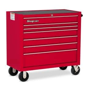 KRA4107FPBO — 40" Seven-Drawer Single Bank Heritage Series Roll Cab (Red)