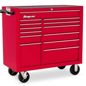 KRA4813FPBO — 40" 13-Drawer Double-Bank Heritage Series Roll Cab (Red)