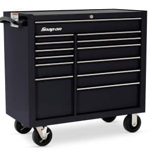 KRA4813FPC — 40" 13-Drawer Double-Bank Heritage Series Roll Cab (Gloss Black)