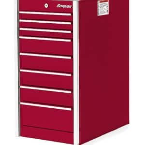 KRL1011APJH — 19" Eight-Drawer Single Bank Masters Series End Cab (Candy Apple Red)
