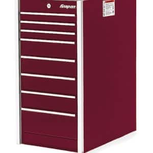 KRL1011APM — 19" Eight-Drawer Single Bank Masters Series End Cab (Deep Cranberry)
