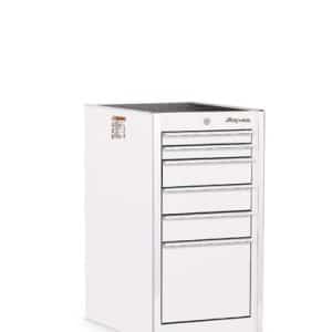 KRL1098PU — 19" Six-Drawer Single Bank Masters Series End Cabinet (White)