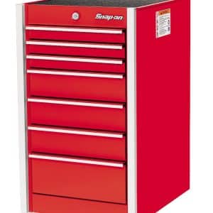 KRL711APBO — 19" Seven-Drawer Masters Series End Cab (Red)