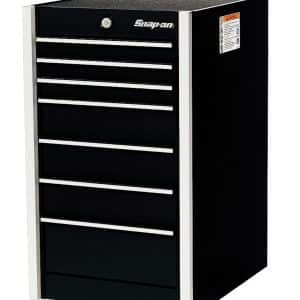 KRL711APC — 19" Seven-Drawer Masters Series End Cab (Gloss Black)