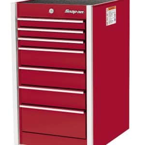 KRL711APJH — 19" Seven-Drawer Masters Series End Cab (Candy Apple Red)