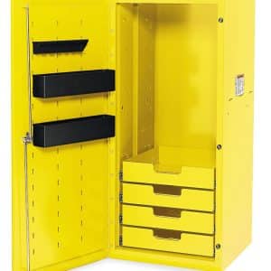 KRL712BPES — 24" Four-Drawer Masters Series Locker (Ultra Yellow)