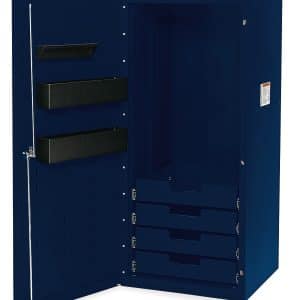 KRL712BPDG — 24" Four-Drawer Masters Series Locker (Midnight Blue)