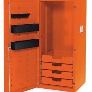 KRL712BPJK — 24" Four-Drawer Masters Series Locker (Electric Orange)