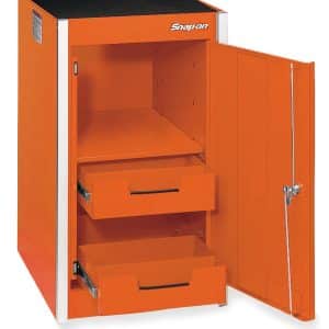 KRL715BPJK — 19" Two-Drawer Single Bank Masters Series Bulk End Cab (Electric Orange)
