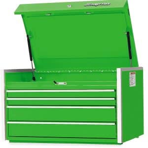 KRL751PJJ — 36" Four-Drawer Single Bank Masters Series Top Chest (Extreme Green)