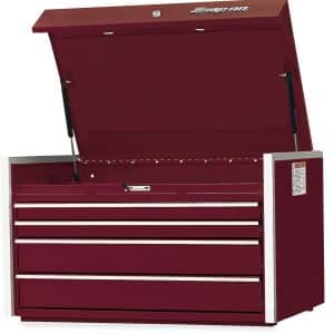 KRL751PM — 36" Four-Drawer Single Bank Masters Series Top Chest (Deep Cranberry)