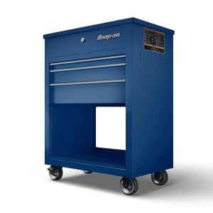 KRSC323PCM — 32" Three-Drawer Roll Cart (Royal Blue)