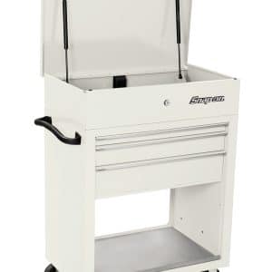 KRSC323PU — 32" Three-Drawer Roll Cart (White)