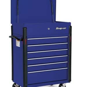 KRSC326FPCM — 32" Six-Drawer Compact Roll Cart (Royal Blue)