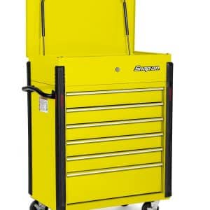KRSC326FPES — 32" Six-Drawer Compact Roll Cart (Ultra Yellow)