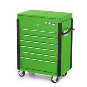 KRSC343PJJ — 32" Six-Drawer Compact Split Lid Cart (Extreme Green)