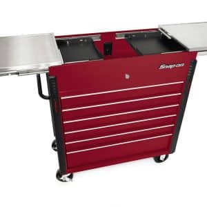 KRSC430APJH1 — 40" Sliding Lid Eight-Drawer Stainless Lid Shop Cart