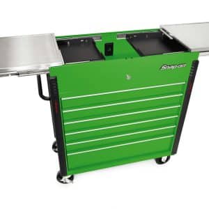 KRSC430APJJ1 — 40" Sliding Lid Eight-Drawer Stainless Lid Shop Cart
