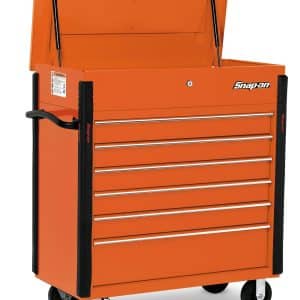 KRSC46HPJK — 40" Six-Drawer Roll Cart (Electric Orange)