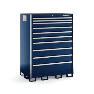 KSEE101AAPCN — 10-Drawer Extra-Wide Eye-Level (Royal Blue with Brushed Trim)