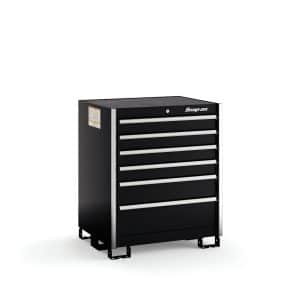 KSPC061AAPB — Six-Drawer Standard Plus Counter (Gloss Black w/Brushed Trim)