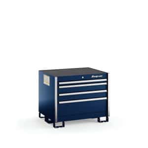 KSPD041AAPCN — Four-Drawer Standard Plus Desk (Royal Blue w/Brushed Trim)