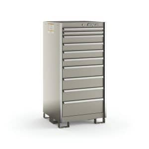 KSSE101AAZBB — 10-Drawer Standard Eye-Level (Arctic Silver with Brushed Trim)