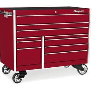 KTL1022APJH — 54" 10-Drawer Double-Bank Masters Series Roll Cab (Candy Apple Red)