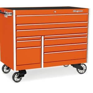 KTL1022APJK — 54" 10-Drawer Double-Bank Masters Series Roll Cab (Electric Orange)
