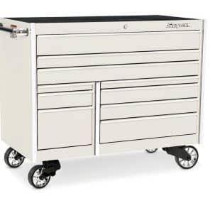 KTL1022APU — 54" 10-Drawer Double-Bank Masters Series Roll Cab (White)