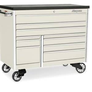 KTL1022APU7 — 54" 10-Drawer Double-Bank Masters Series Bed Liner Top Roll Cab (White)