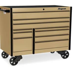 KTL1022APZS — 54" 10-Drawer Double-Bank Masters Series Roll Cab (Combat Tan w/Black Trim)